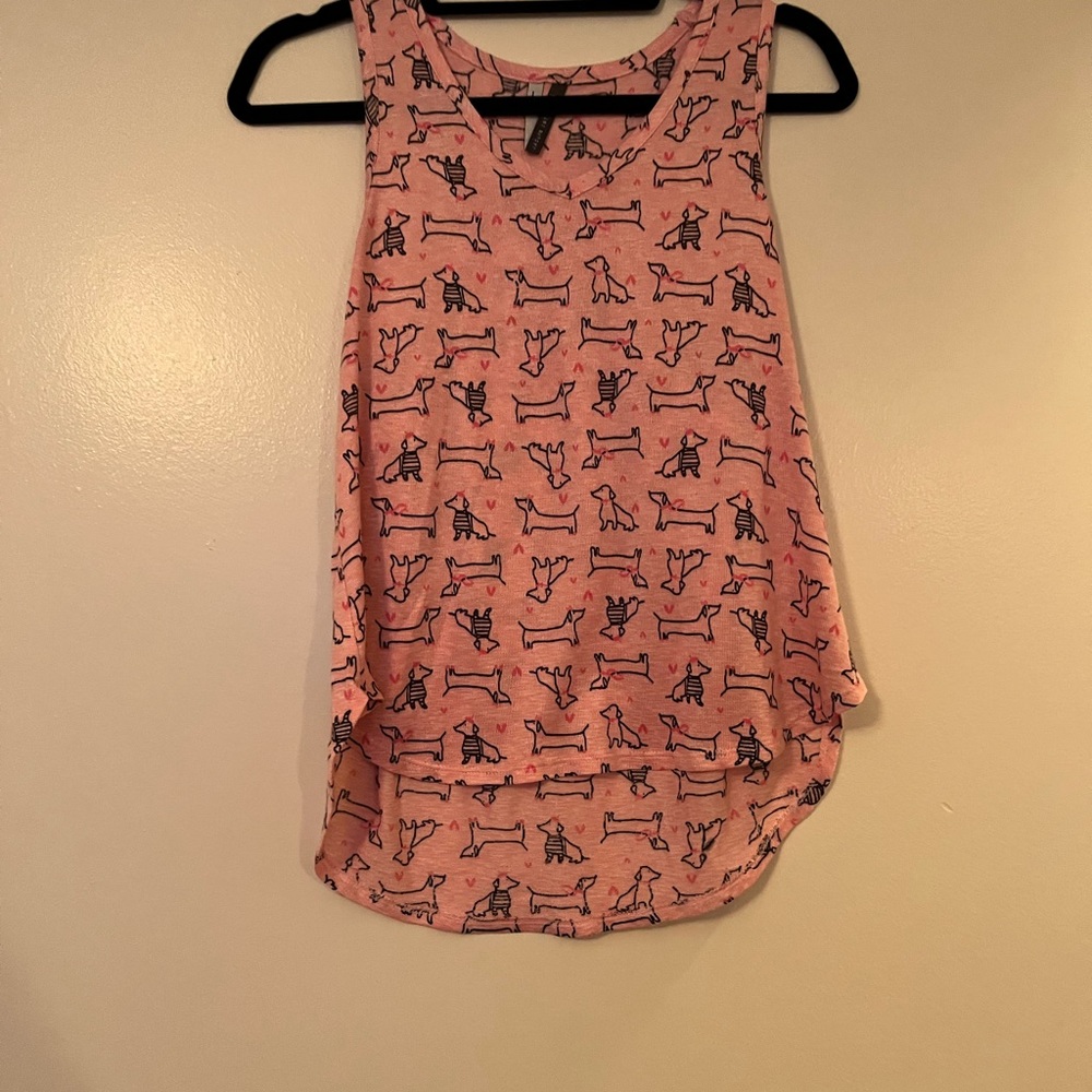 Never worn tank/short sleep set